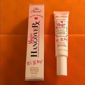 NIB Too Faced Major HangoverRx primer